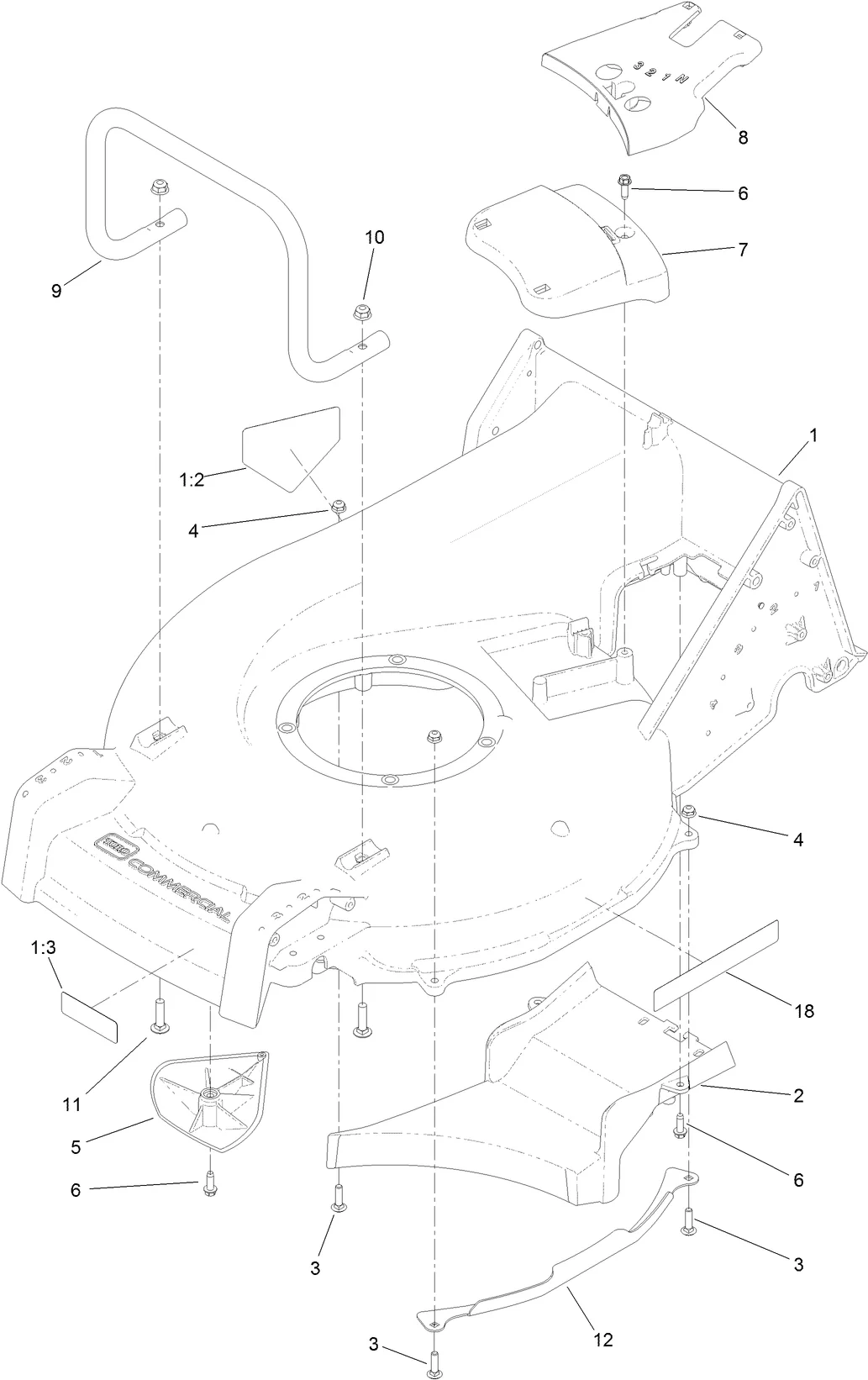 Toro 22295 21 in. Heavy Duty Mower (Serial #: 315000001 - 315999999) Parts Diagram - Image 5