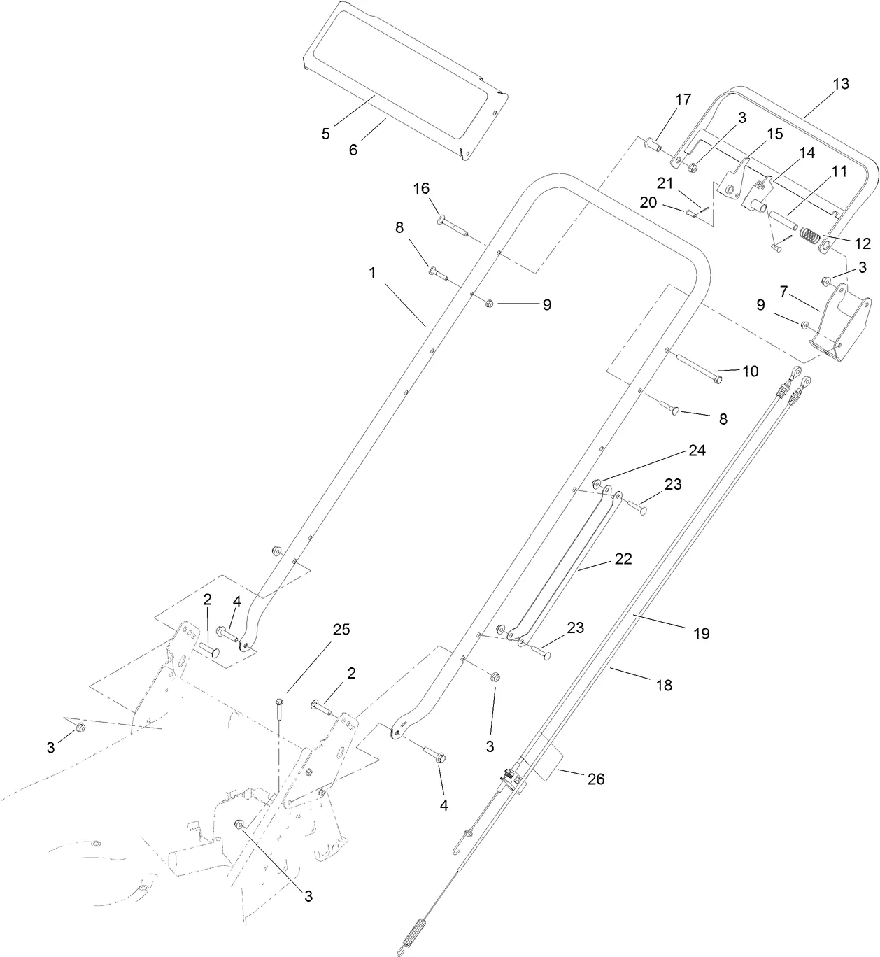 Toro 22298 21 in. Heavy Duty Mower (Serial #: 315000001 - 315999999) Parts Diagram - Image 3